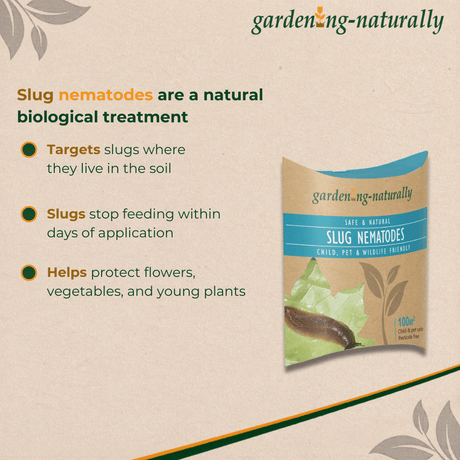 Informational packet on slug nematodes, listing three highlights