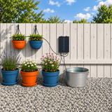 solar panel watering system