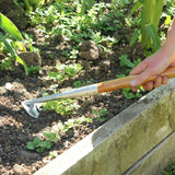 hand held speed hoe for weeding in the garden