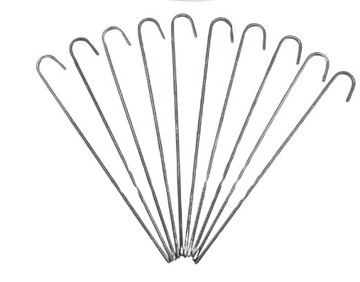 steel pegs for bell cloches and other general gardening