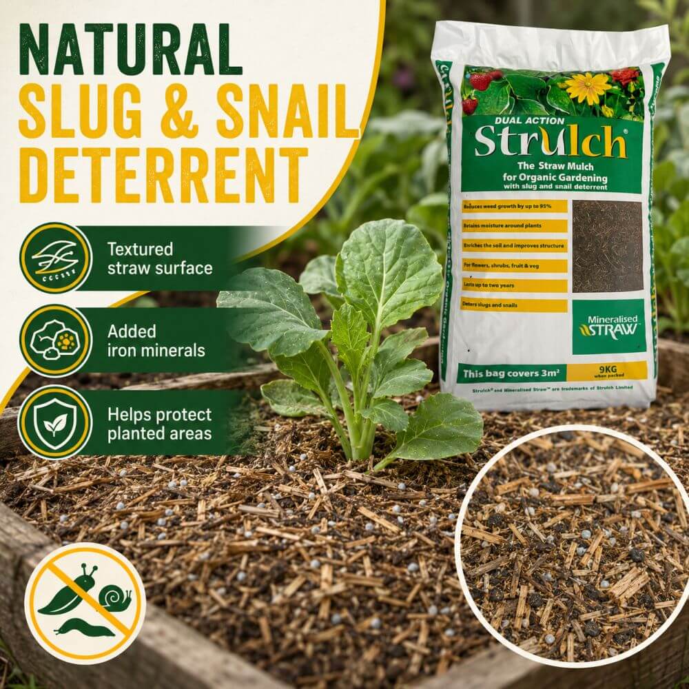 natural slug and snail strulch