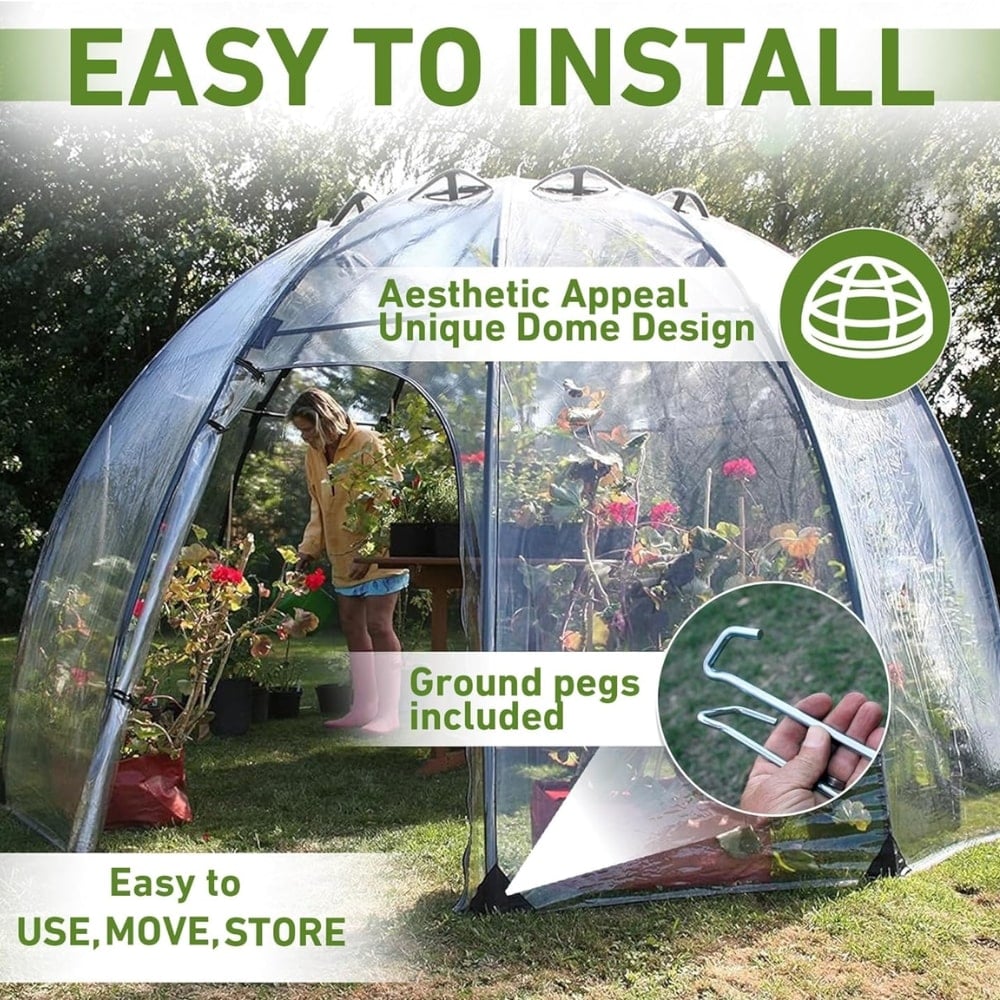 Sun Bubble Plant House Dome Conservatory Large