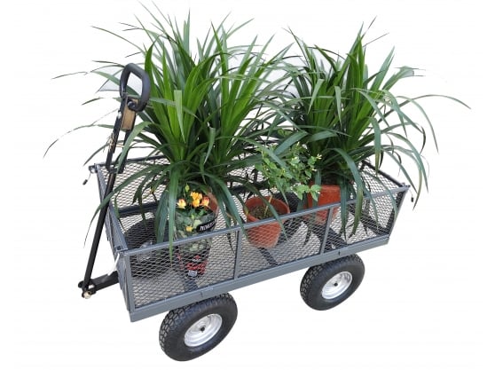 The Handy 400kg (880lb) Garden Trolley with Liner & Tool Tray