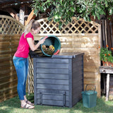 Thermo-wood Composter Including Base Grating 600L