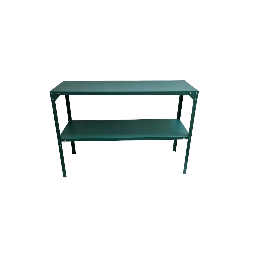 Greenhouse Green staging workbench 