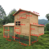 Poultry House and Run Treetops