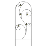 Garden trellis with 5 bees in the design on white background