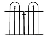 triple arch fence gate component