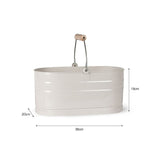 Powder Coated Steel Utility Bucket