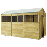 Wooden Garden Shed Apex Windowed