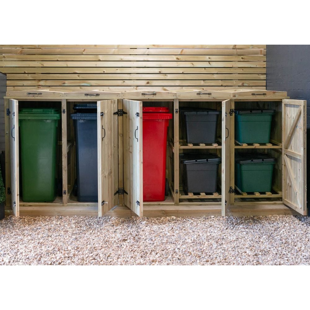 3 Bin x 4 Recycle Box