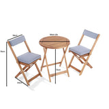 Raffles Garden Wooden Bistro Set