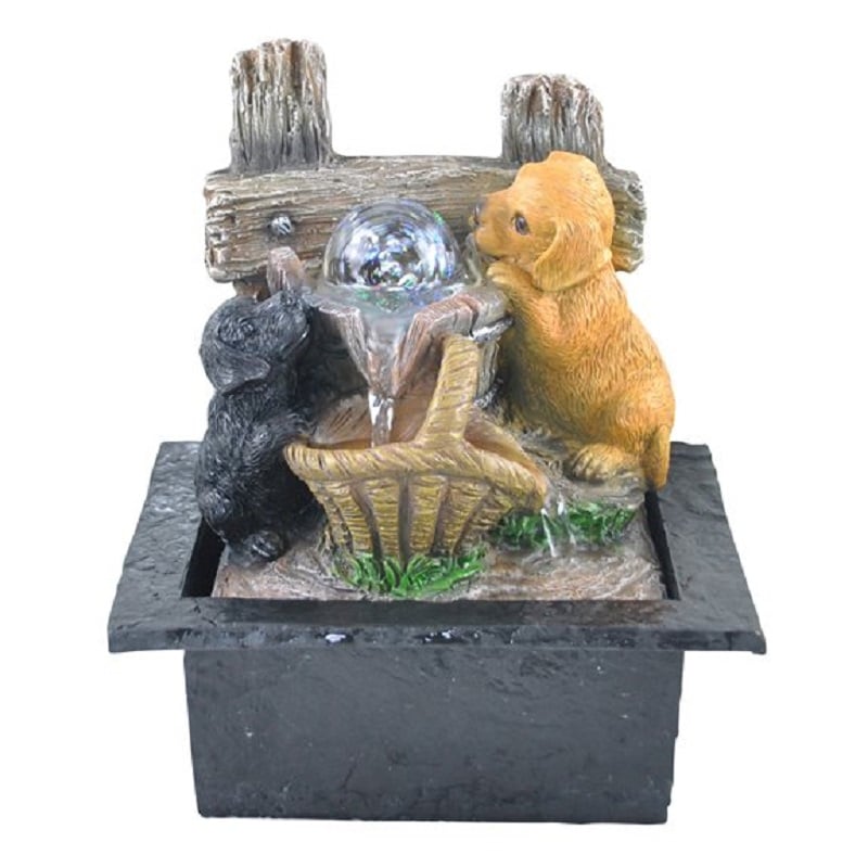 Puppy Dog Indoor Water Feature