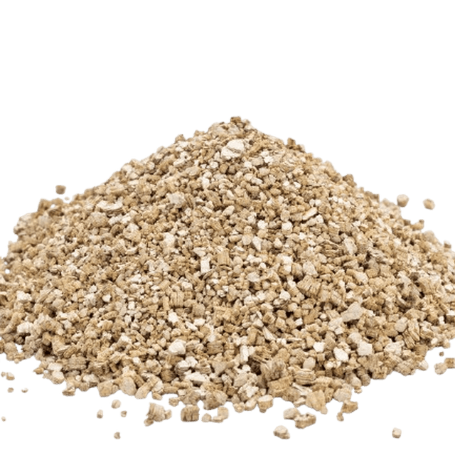 pile of vermiculite