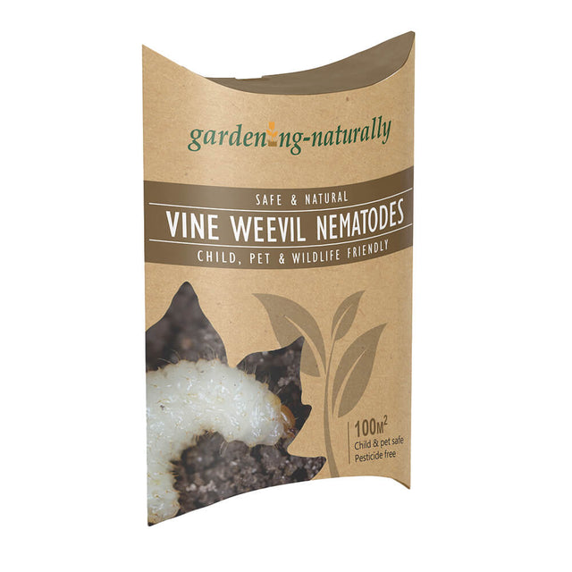 Gardening Naturally Vine Weevil Nematodes 100m2 Pouch Front