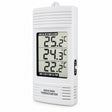 Digital thermometer with temperature display on a white background