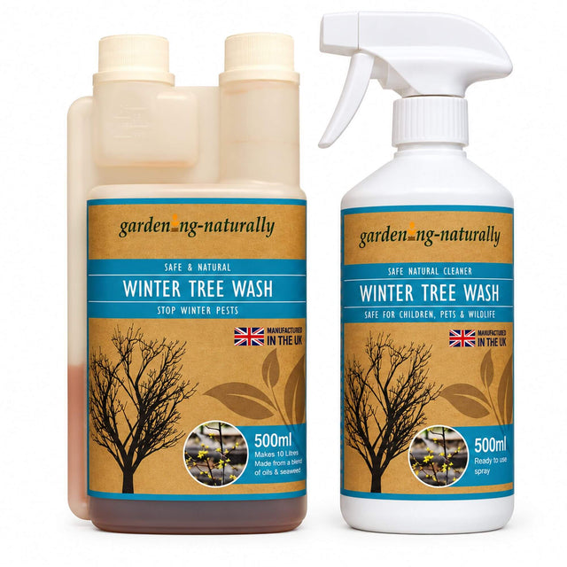 Winter Tree Wash for fruit trees 500ml bottle makes 10 litres and a rtu.