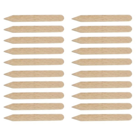 Wooden Plant Labels Pins Pack 300