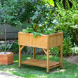 vegtrug wooden raised bed planter