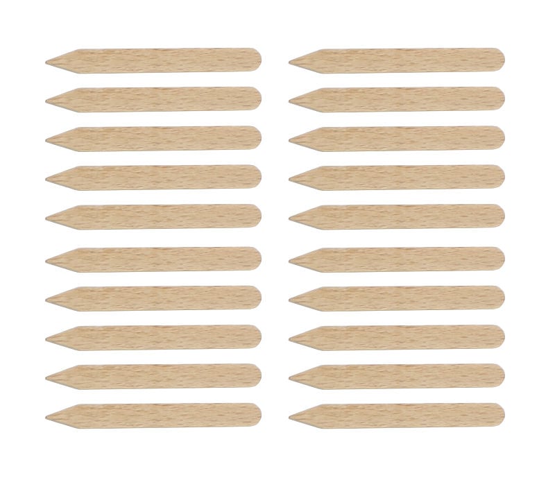 Wooden Plant Pins for Seed Trays (100)