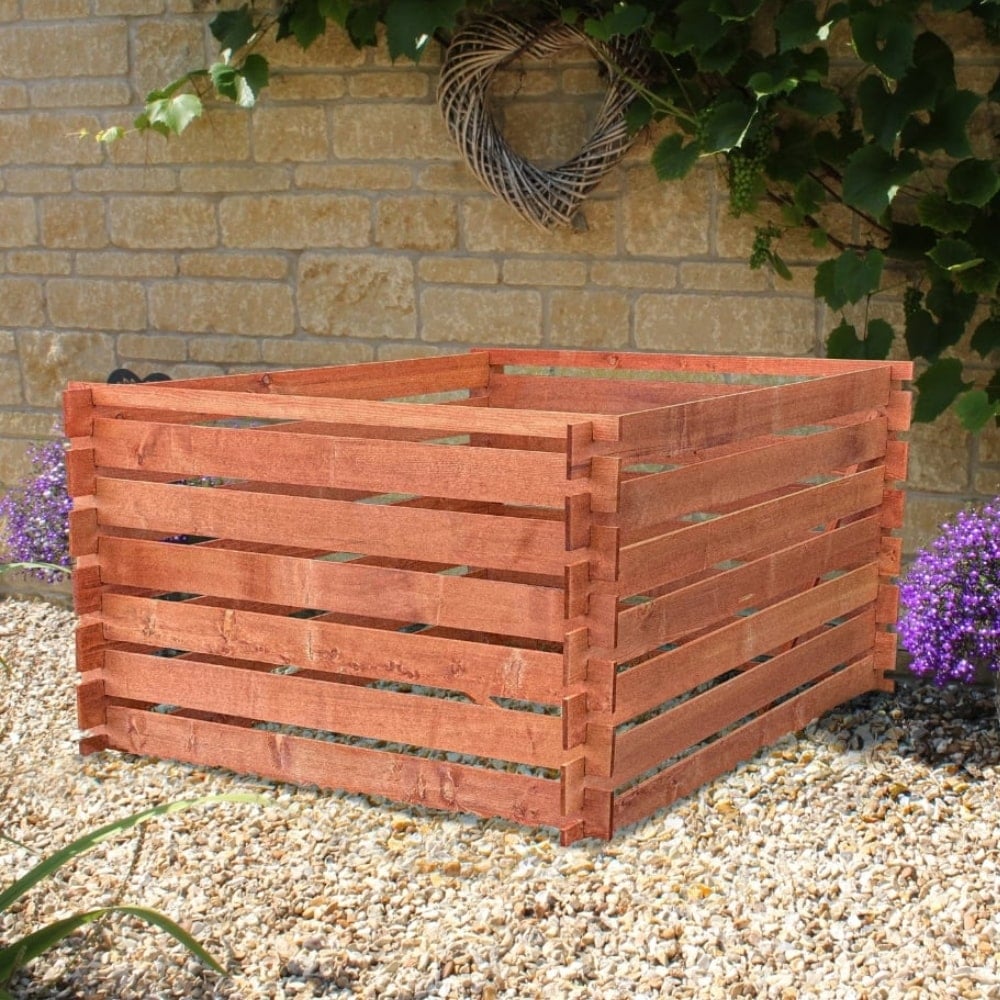 Wooden Standard Compost Bin 700L