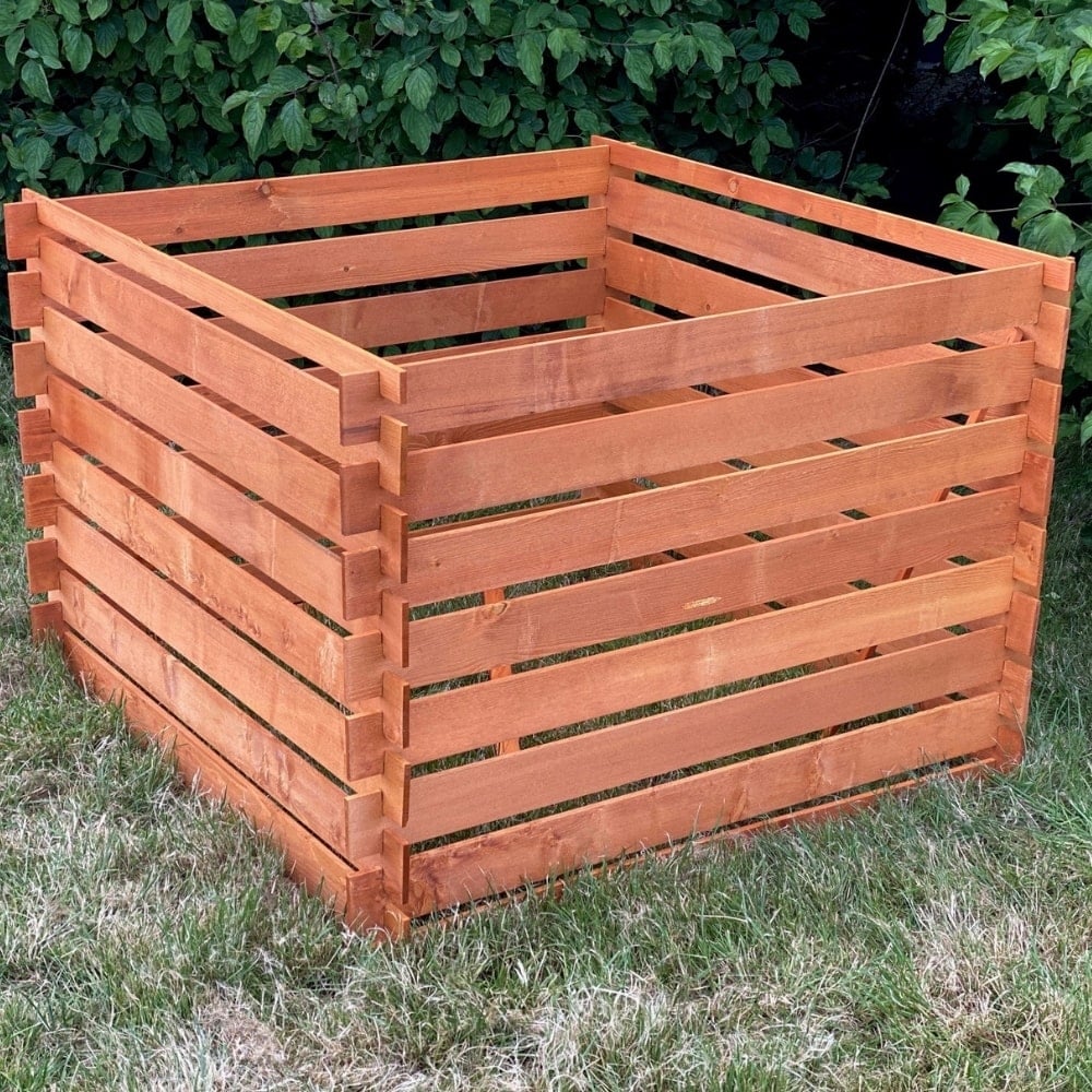 Wooden Standard Compost Bin 700L