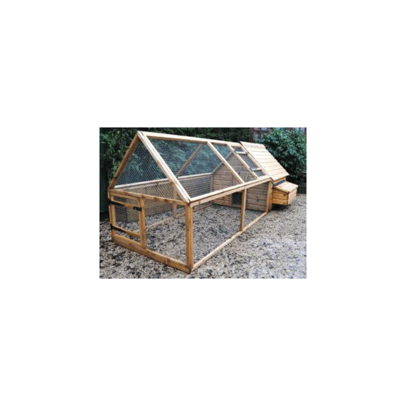 Chicken coop with run