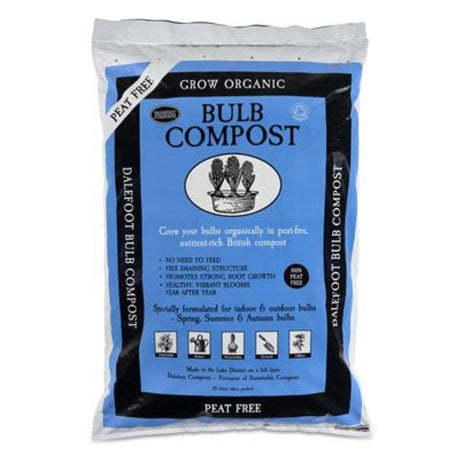 Bulb compost bag peat free bag