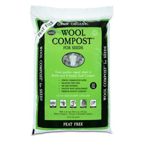 Bulk bag of wool compost for seeds, peat free